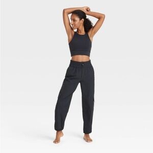 Women's High Neck Longline Bra - JoyLab™
Black new